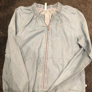 Fabletics Denim washed jacket